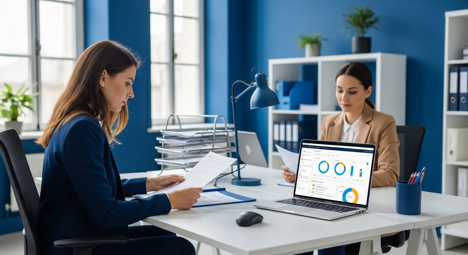 Audit RGPD : consultant en conformité analysant les traitements de données d'une PME